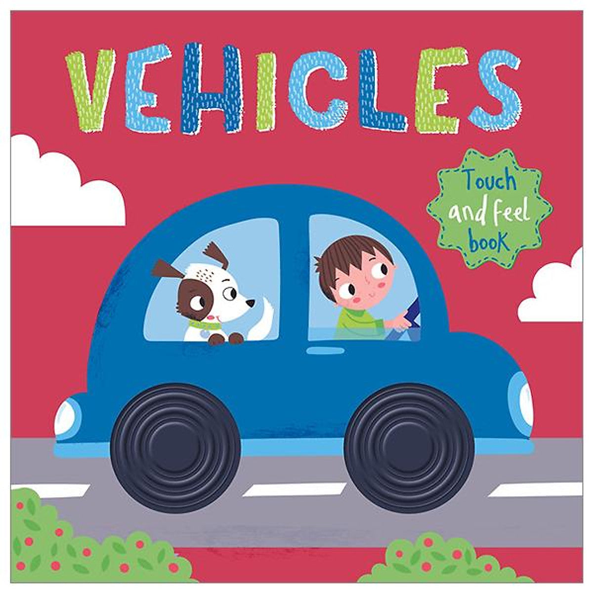 Touch and Feel Silicon Board Book - Vehicles