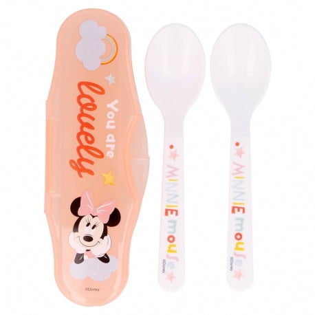 Stor - Travel Spoons Set 2pc | MINNIE INDIGO DREAMS