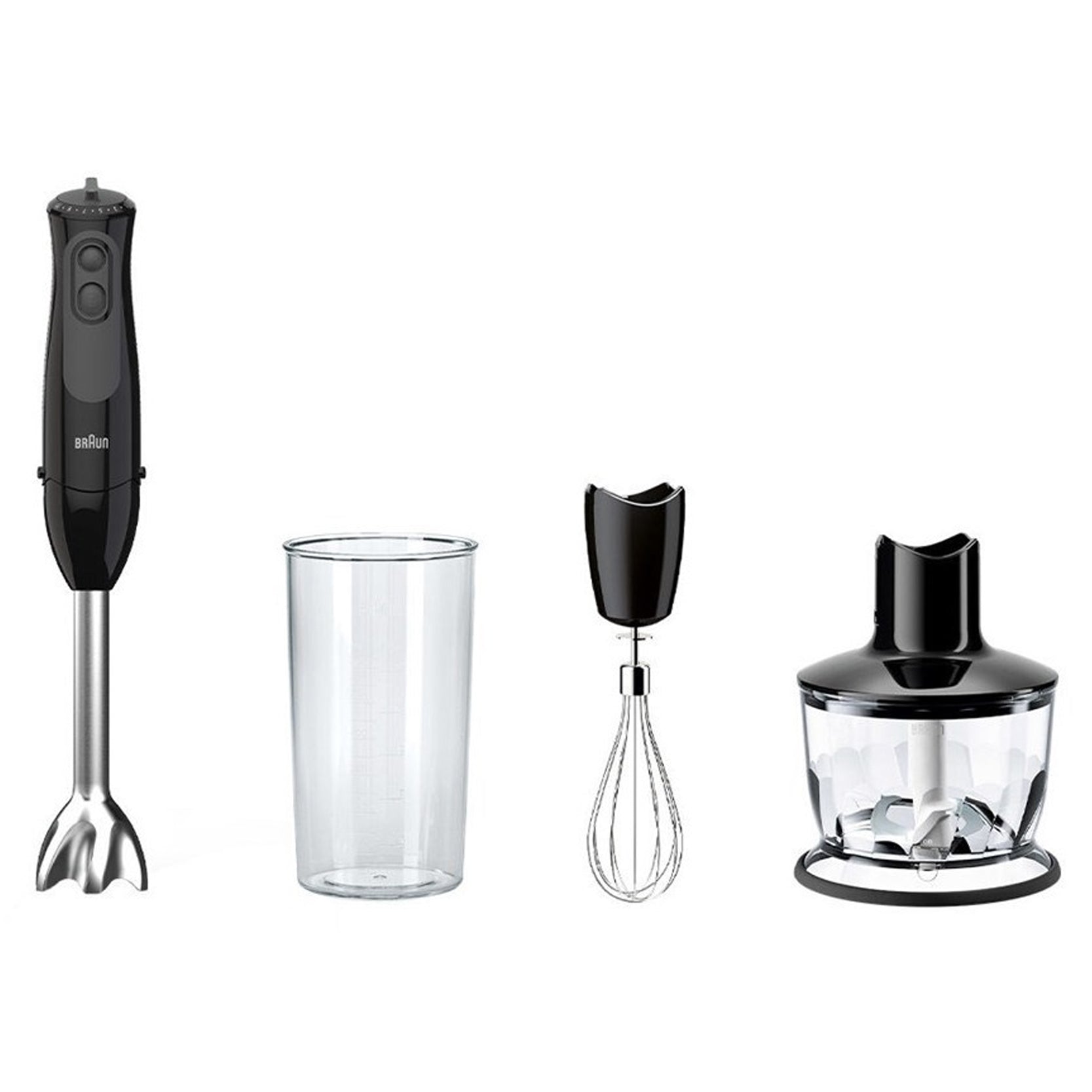 Braun - Multi Quick3 Hand Blender 900 Watt, 600ml, Black - MQ3135