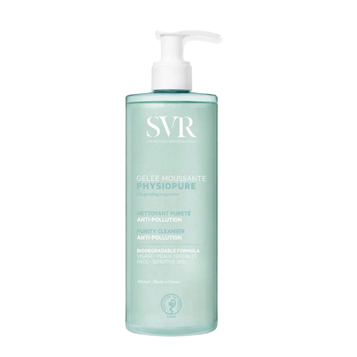 SVR - Pysiopure Face Foaming Gel 400 ml