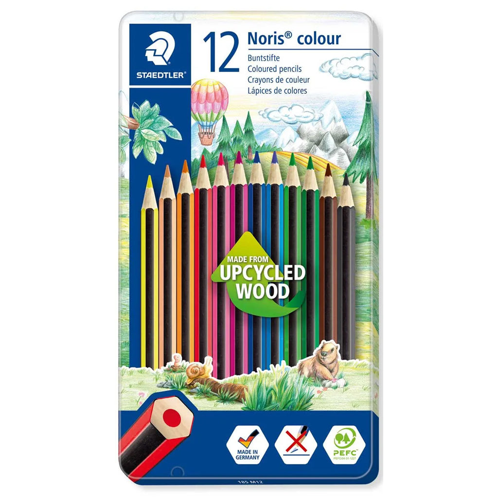 Staedtler - 12 Colored Pencils | Metal Box