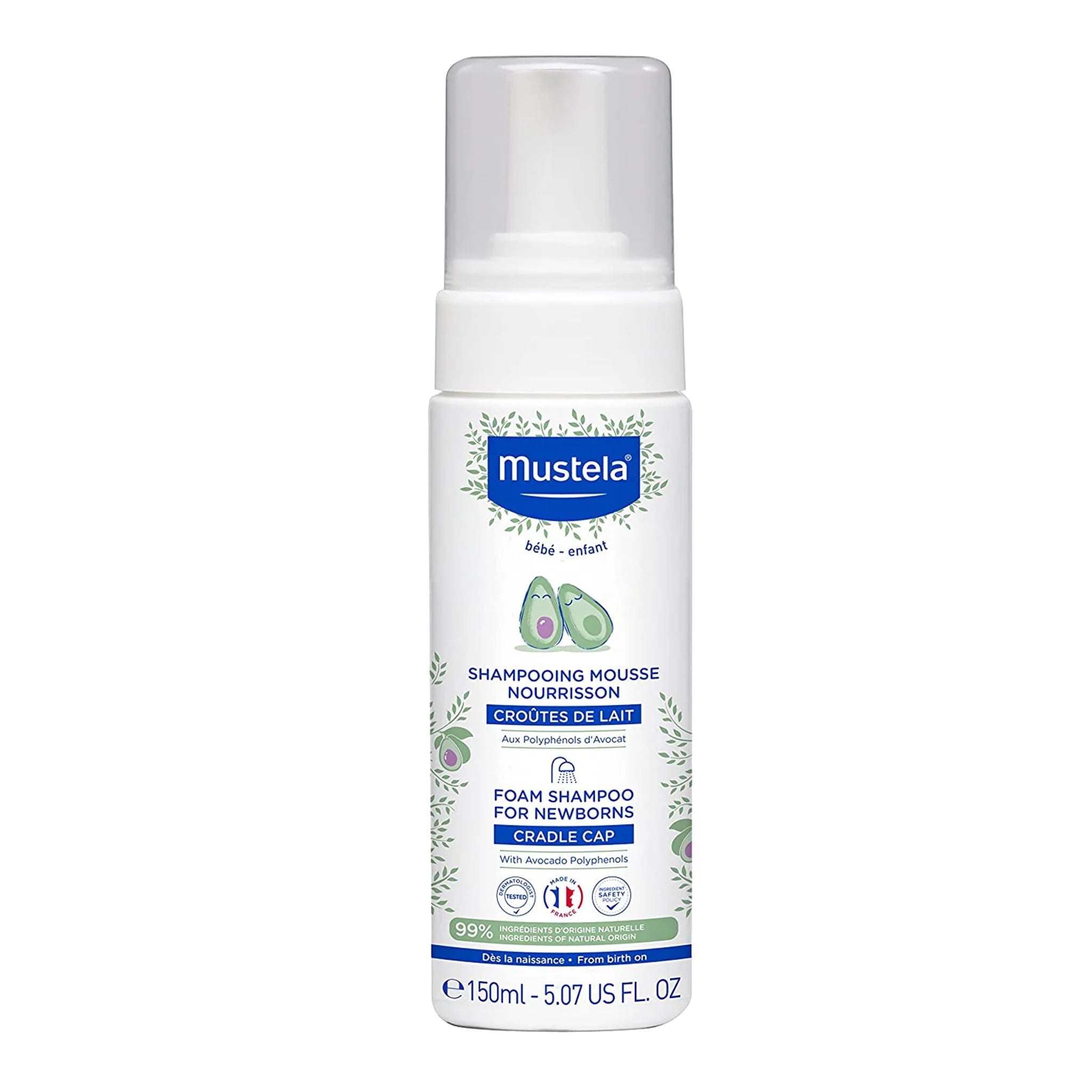 Mustela Newborn Foam Shampoo | Cradle Cap