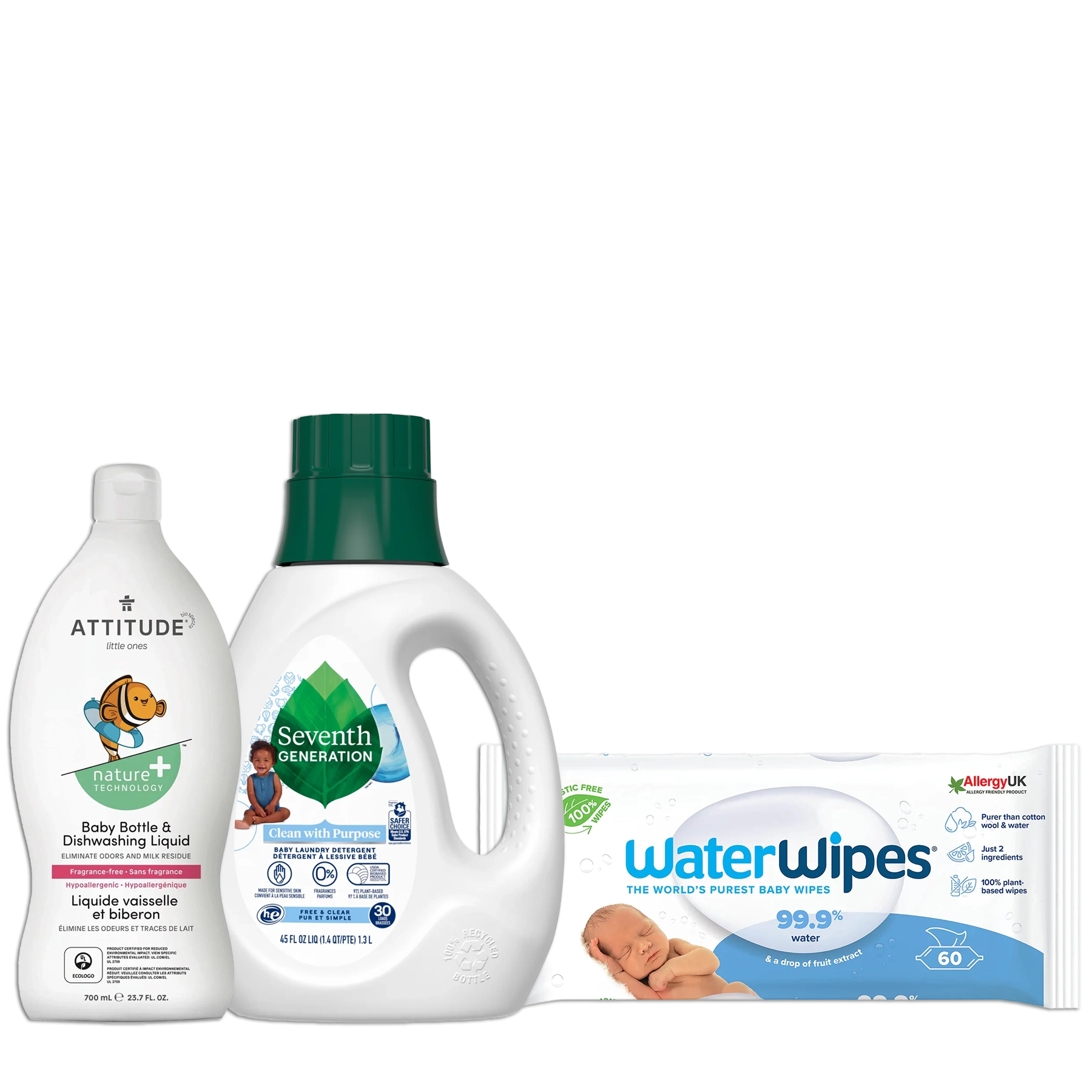 Clean & Safe Starter Pack - Essential Detergents & Wipes