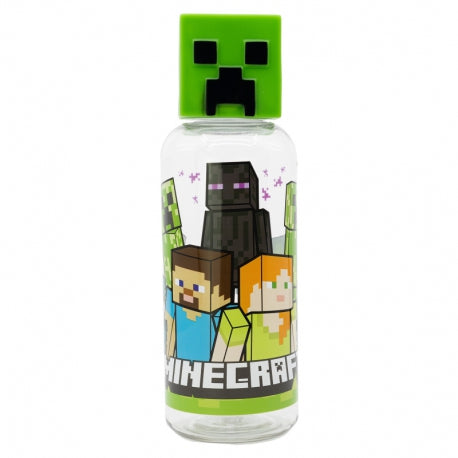 Stor - 3D Cozen Figurine Bottle 560ml | MINECRAFT