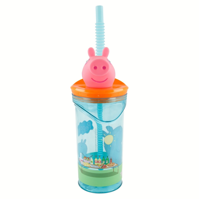 Stor - 3D Figure Tumbler - 360ml | PEPPA PIG CORE