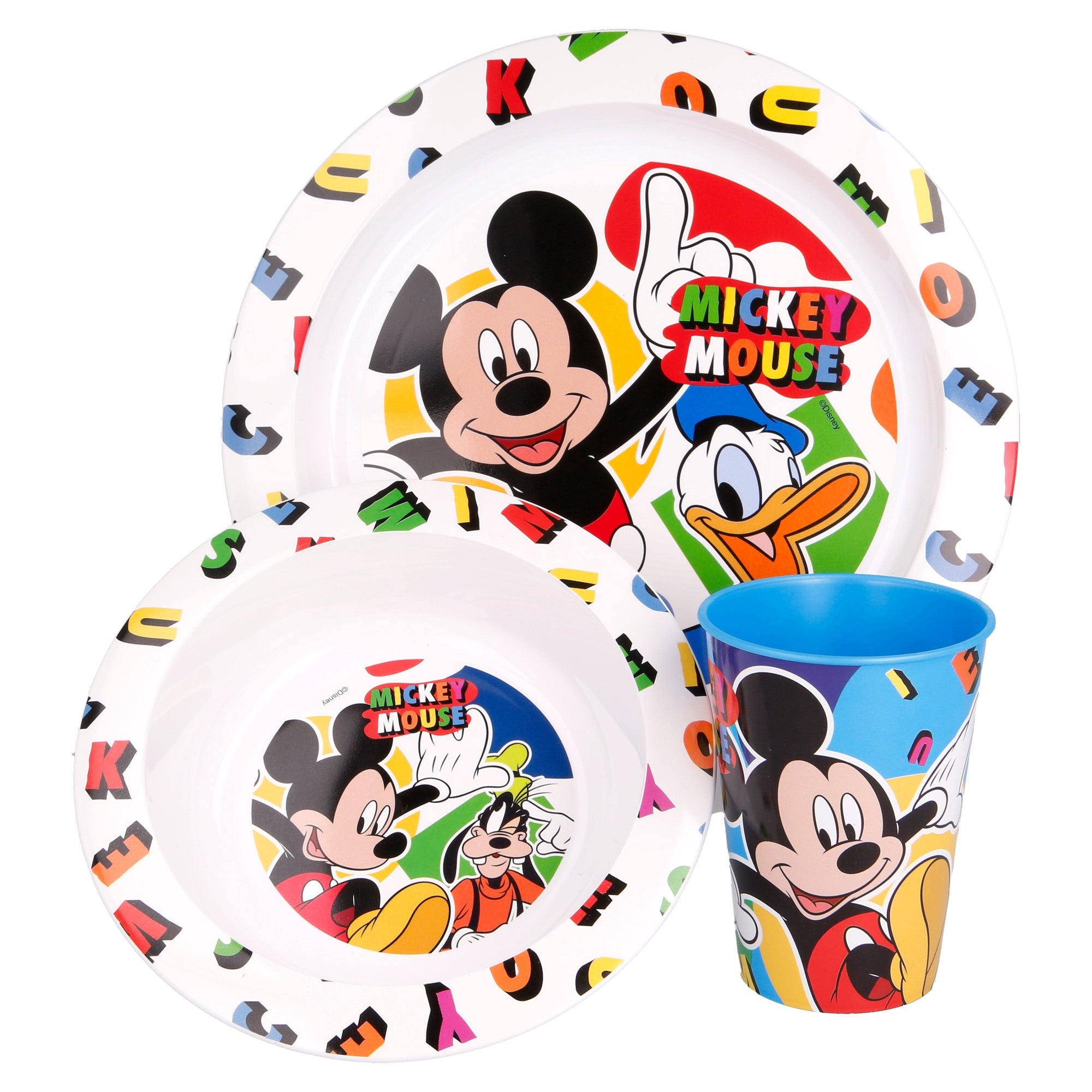 Stor - Micro Dinnerware Set | MICKEY COOL SUMMER