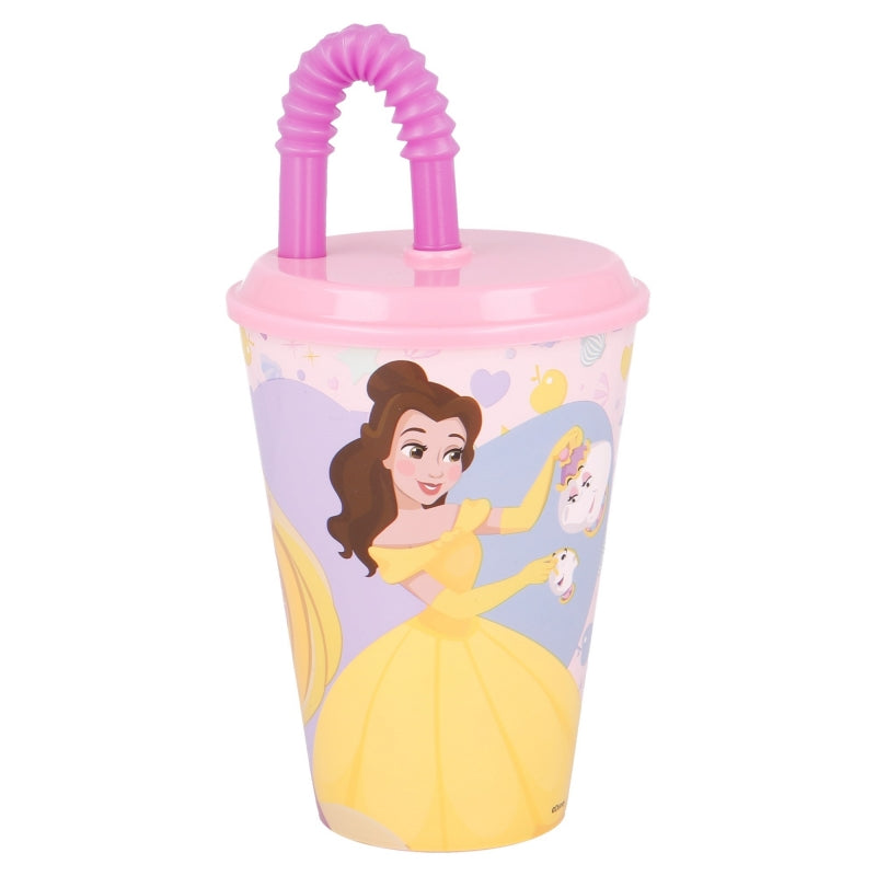 Stor - Easy Sport Tumbler with Lid - 430ml | DISNEY PRINCESS TRUE