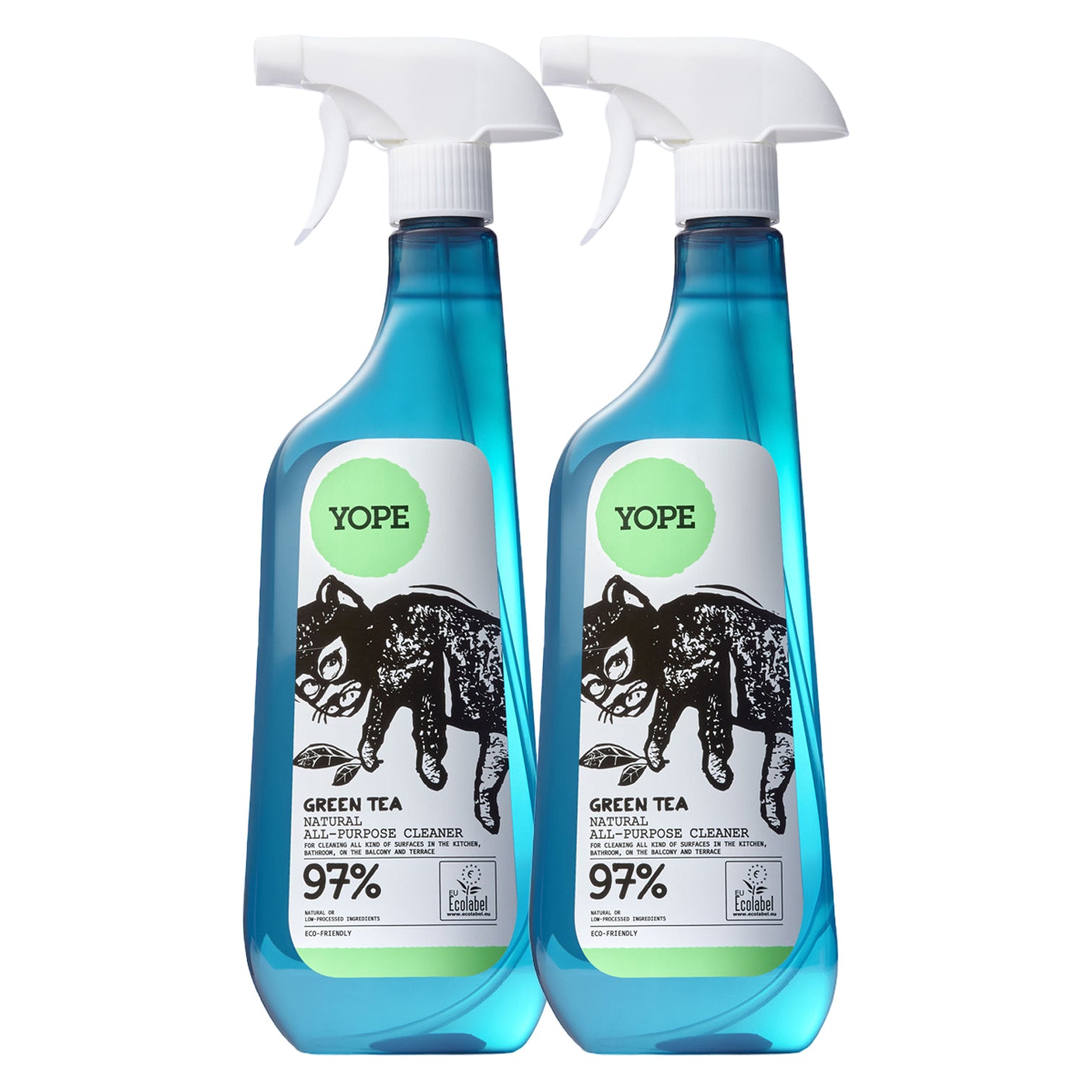 YOPE Natural Universal All-purpose Cleaner Green Tea 750ml - BUY 1 GET 1 Free