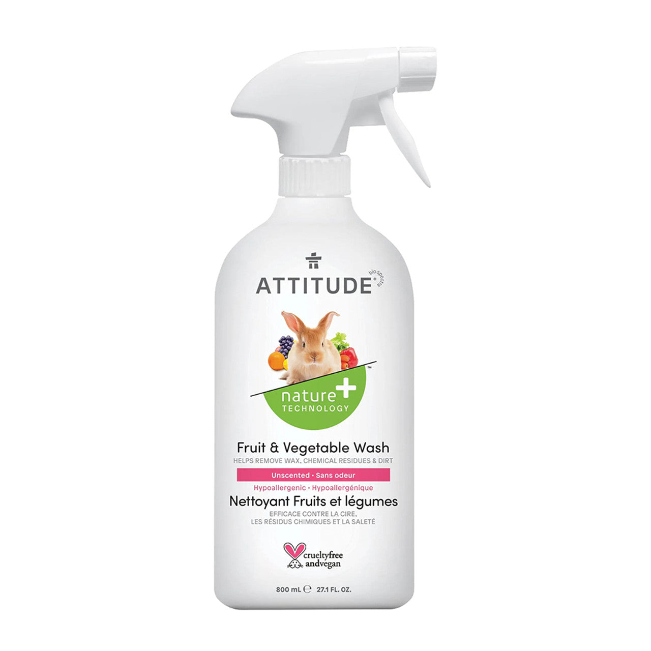 Fruit & Vegetable Wash Unscented 800ml