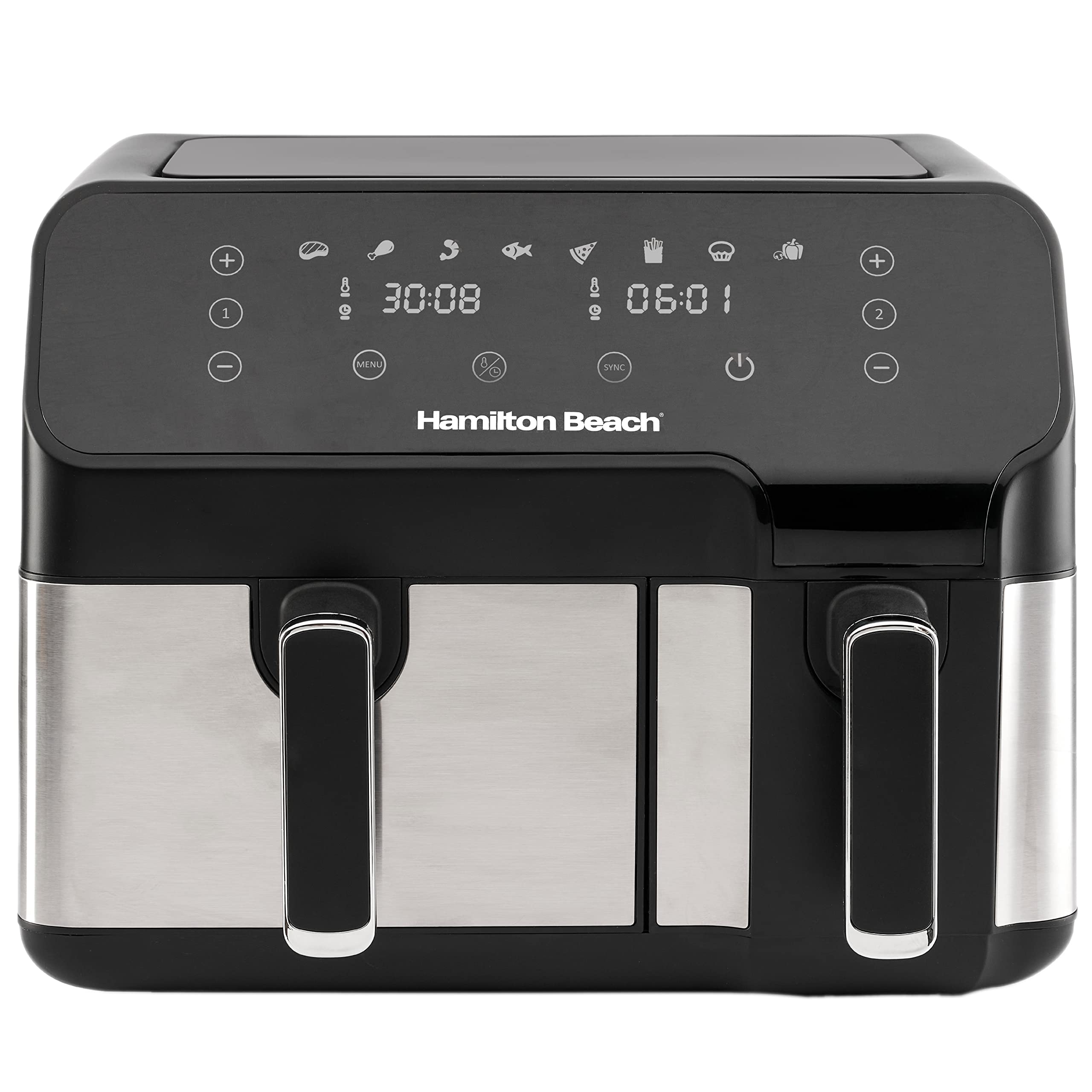 Hamilton Beach - Dual Basket Air Fryer 8.5L