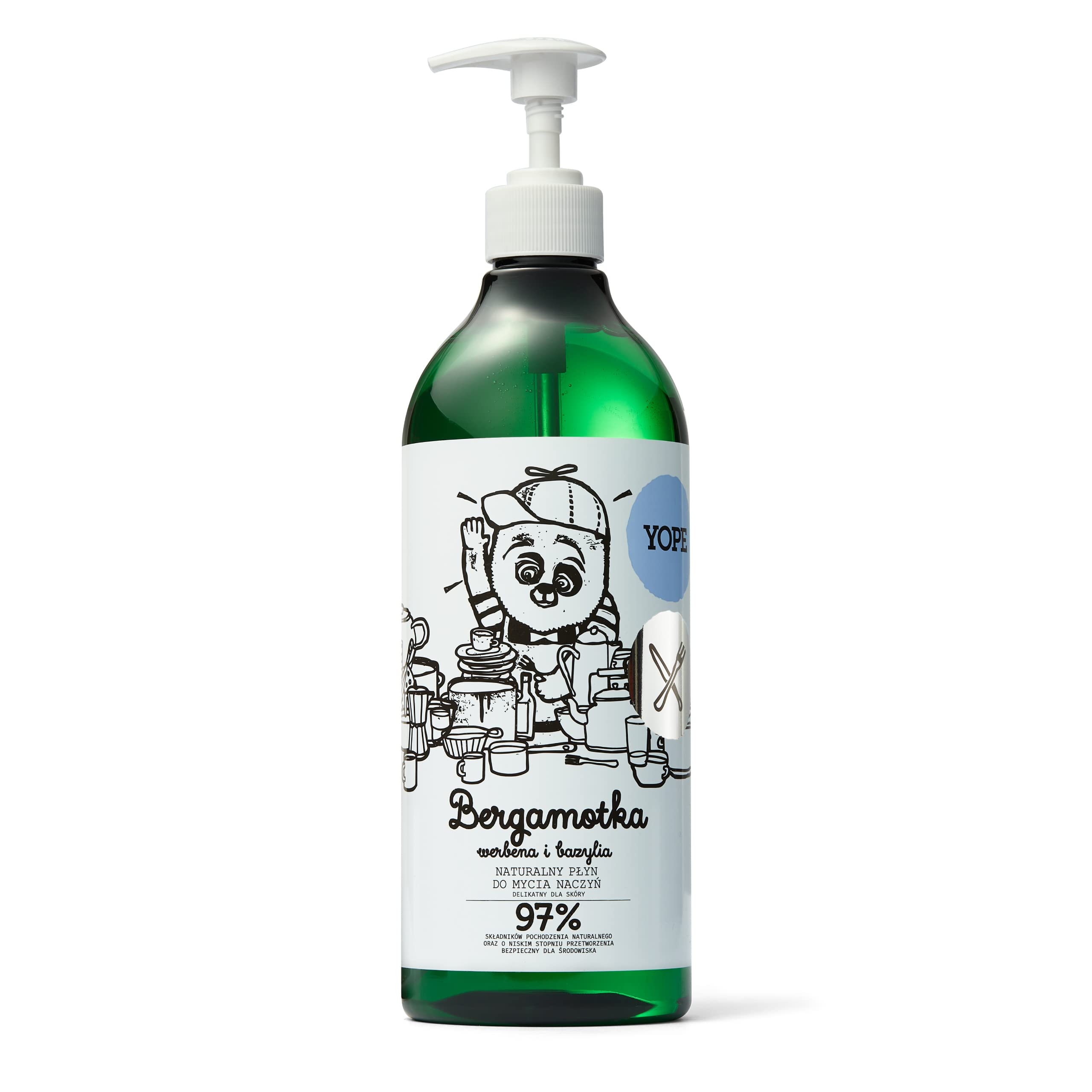 YOPE - Natural Basil Washing-up Liquid 750ml