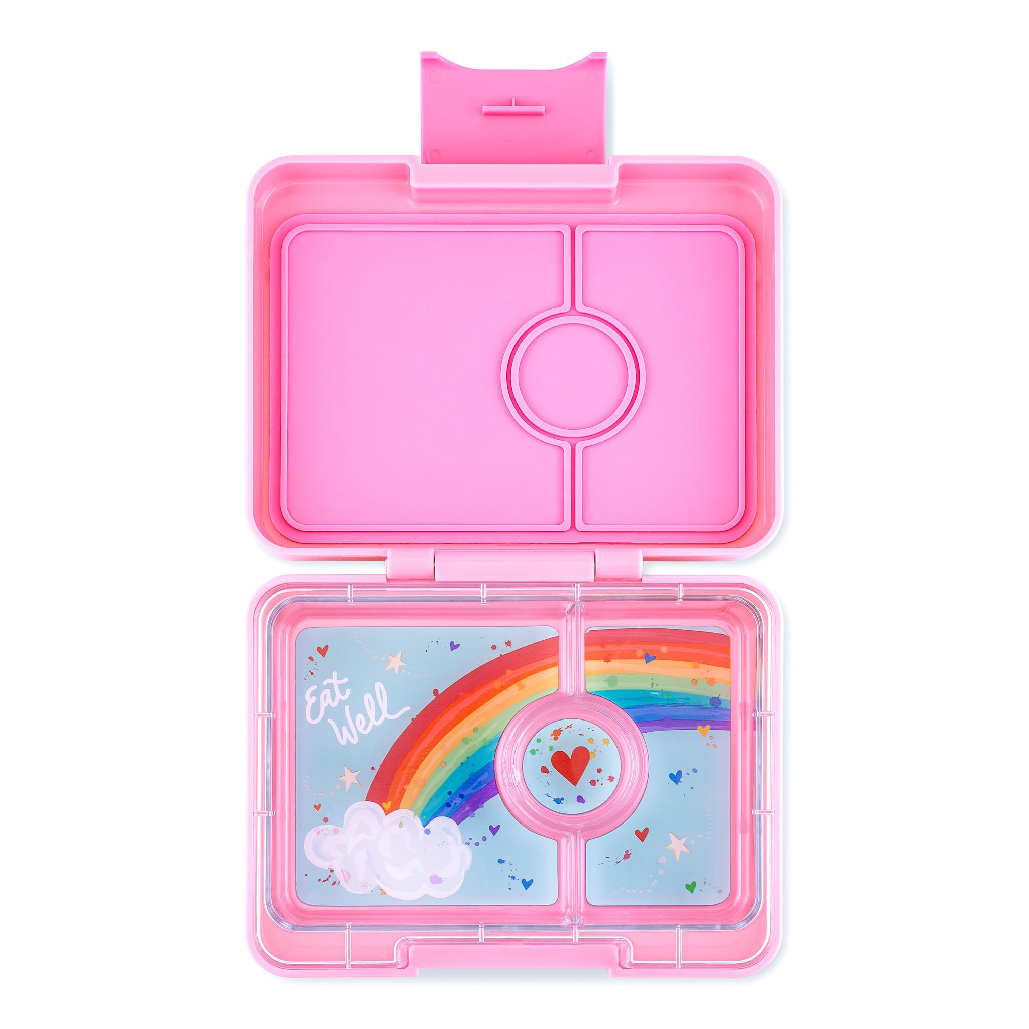 Yumbox - Snack Box | 3 Compartments | Rainbow | Fifi Pink