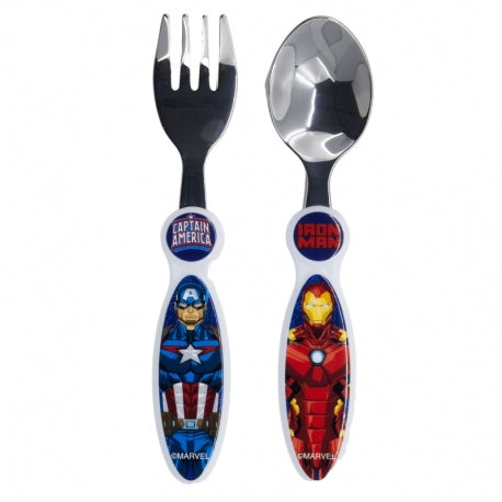 Stor - Elliptical Metallic Cutlery Set | AVENGERS INVINCIBLE FORCE