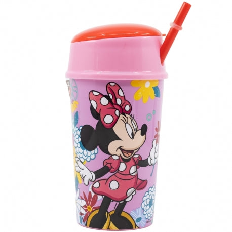 Stor - Snack Tumbler - 400ml | MINNIE MOUSE SPRING LOOK