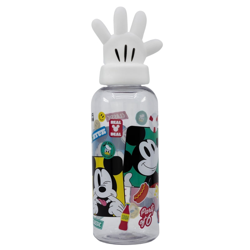 Stor - 3D Cozen Figurine Bottle 560ml | MICKEY MOUSE FUN-TASTIC