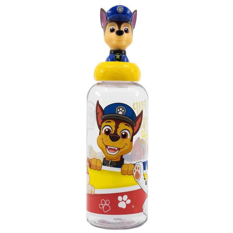 Stor - 3D Cozen Figurine Bottle 560ml | PAW PATROL PUP POWER