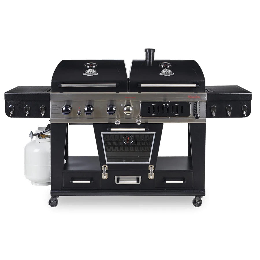 Pit Boss - Memphis Ultimate Combo Outdoor Grill + Cover