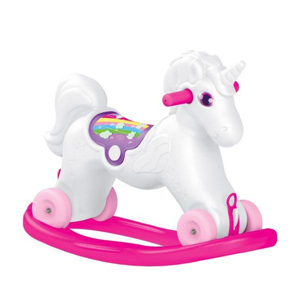 Dolu - Rocking Unicorn with Wheels