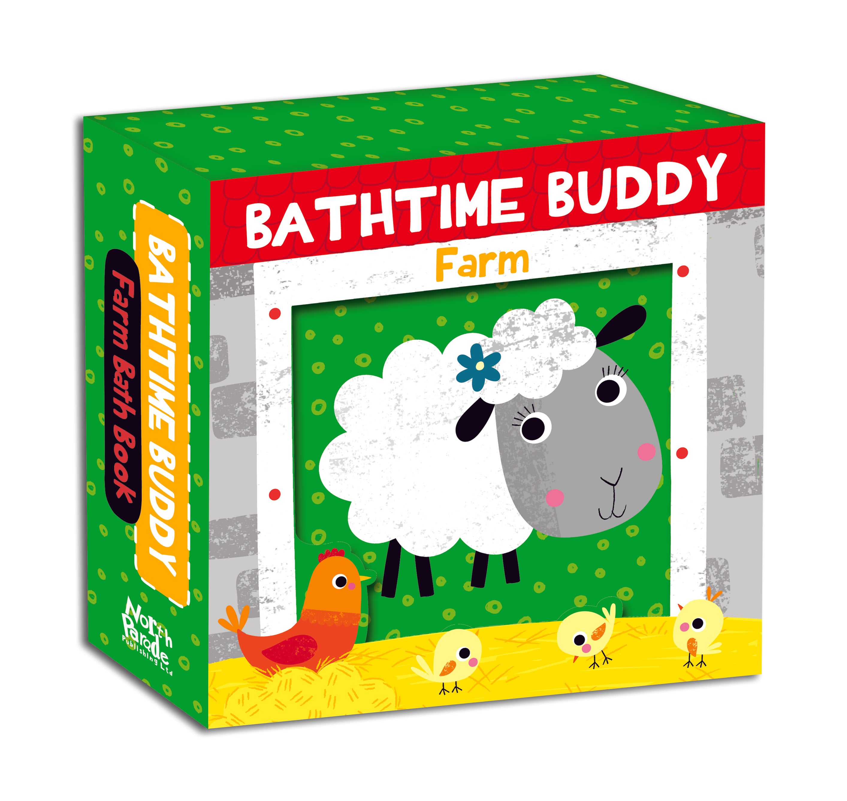 Bath Book In Box - Farm