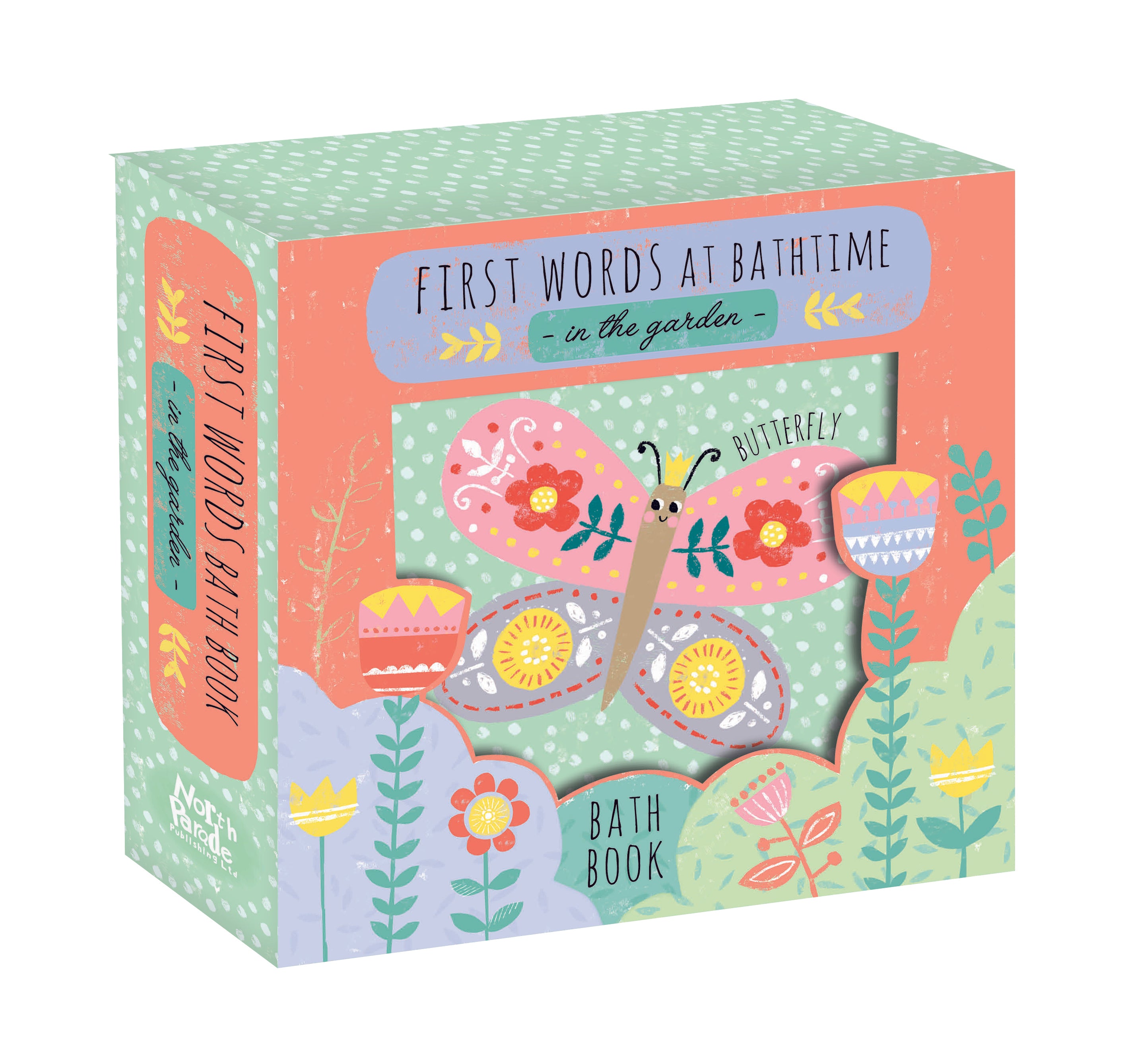 Bath Book In Box - First Words in the Garden