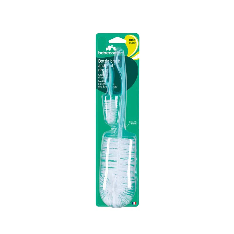 Bebe Confort - Wide Neck Bottle Brush + Teat Rinse