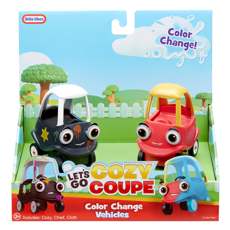 Little Tikes - Let's Go Cozy Coupe 2pk Mini Color Change Vehicles