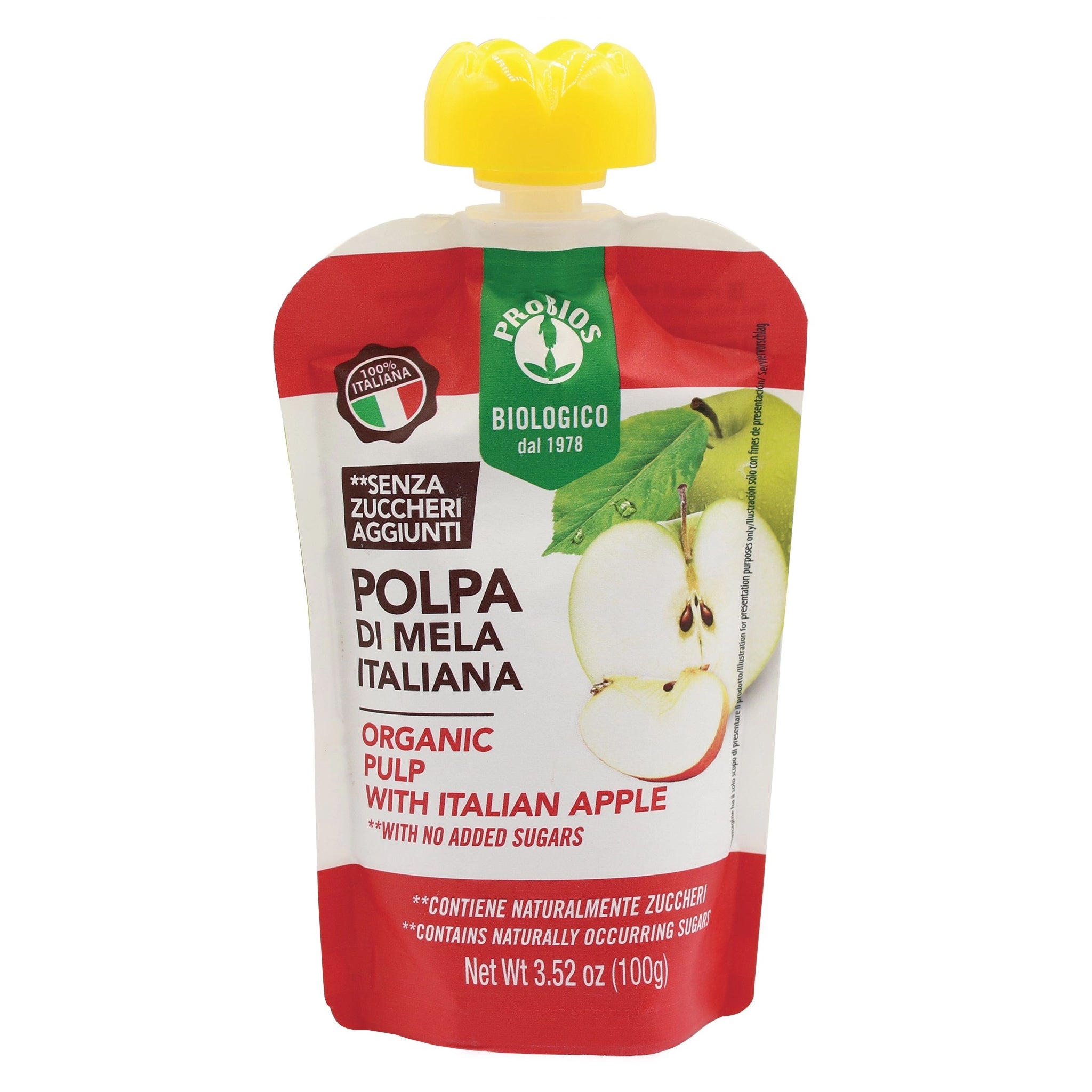 ORGANIC APPLE PULP PUREE (100G)