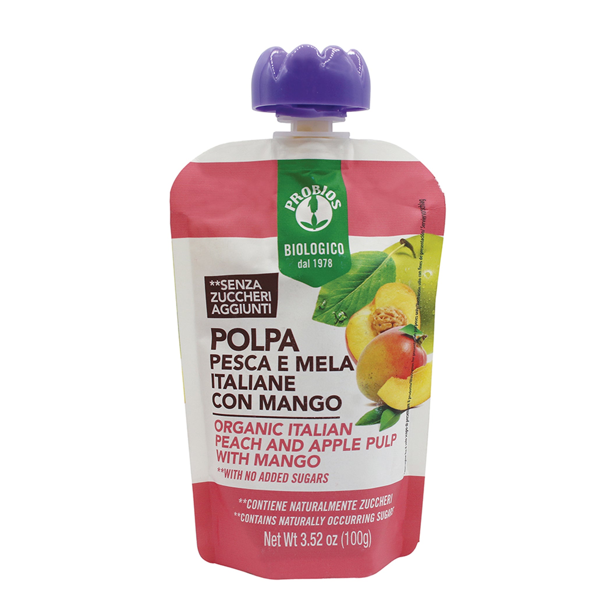 Peach Apple & Mango PUREE (100G)