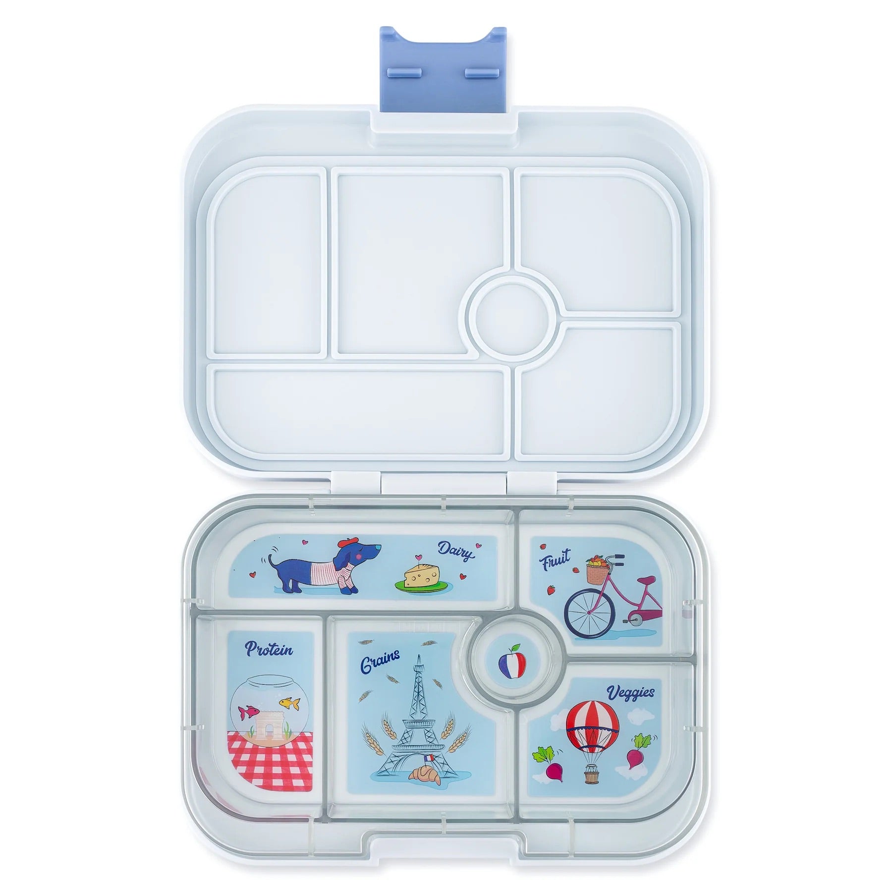 Yumbox - Bento Box | 6 Compartments | Paris | Hazy Gray