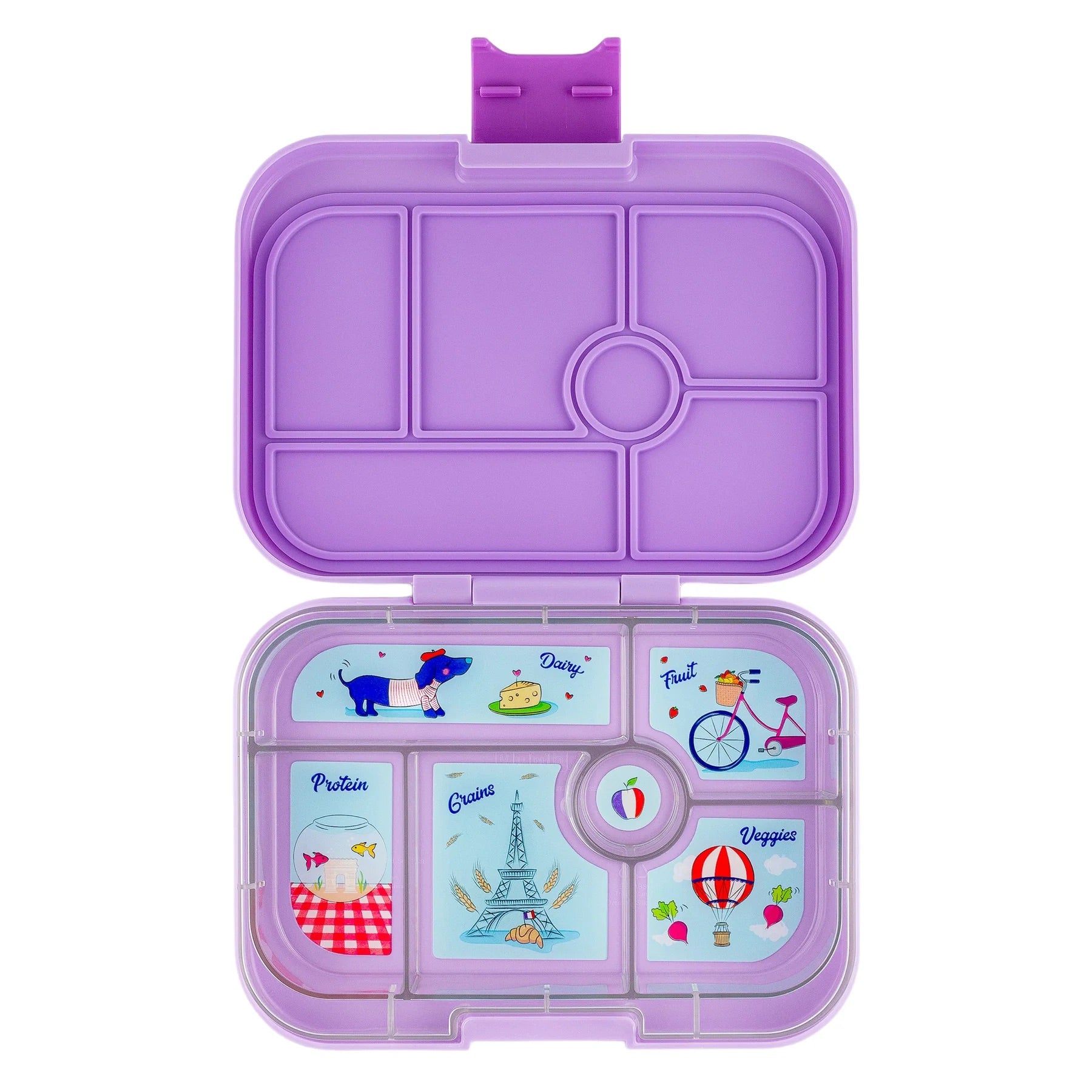 Yumbox - Bento Box | 6 Compartments | Paris | Lulu Purple