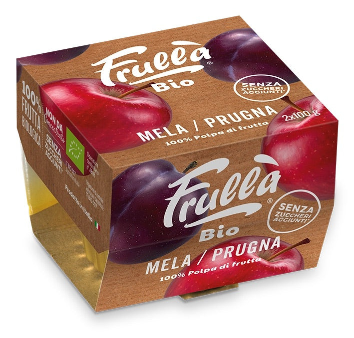 Organic Apple & Plum Puree | Pack of 2