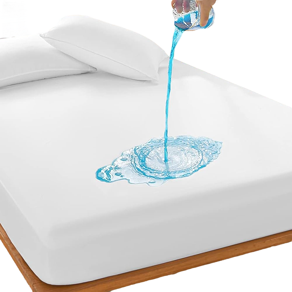 Nova Home - Waterproof Mattress Protector Breath-Pro | Cotton, White