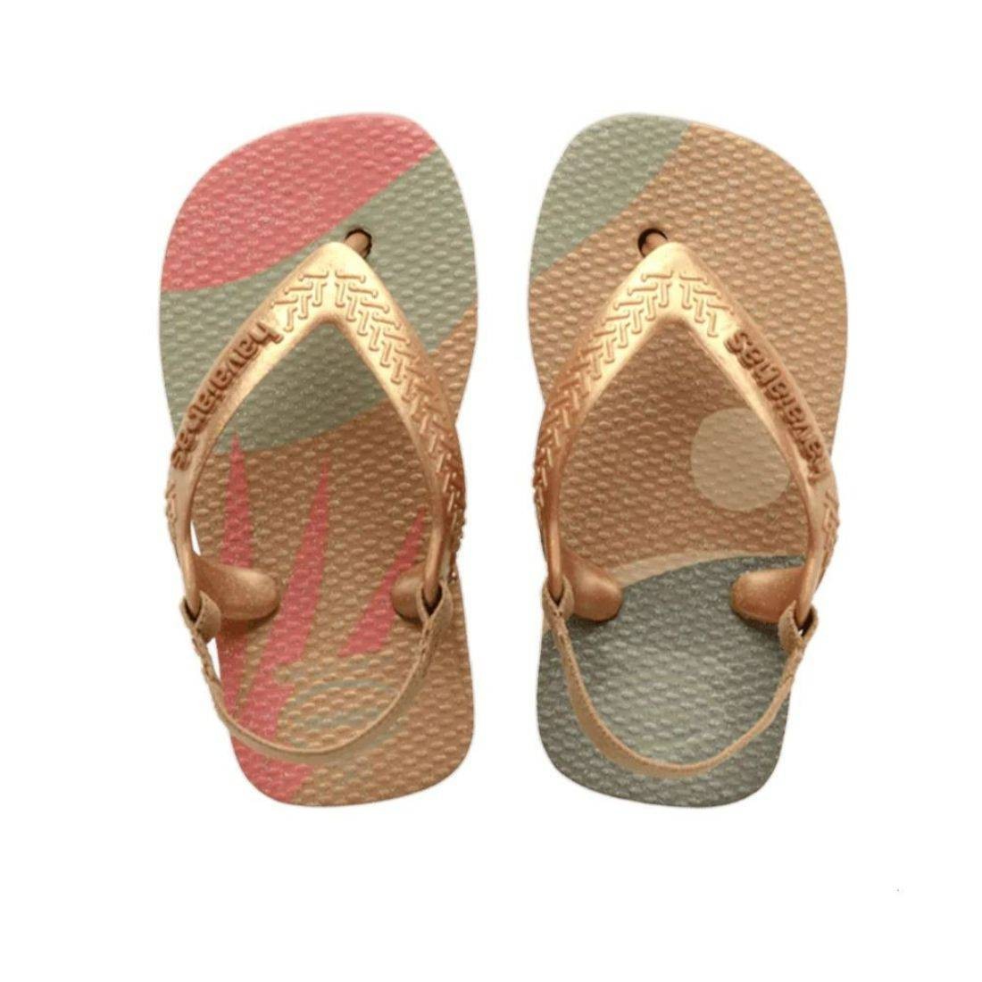 Havaianas - Baby Palette Glow Sand Grey-Golden