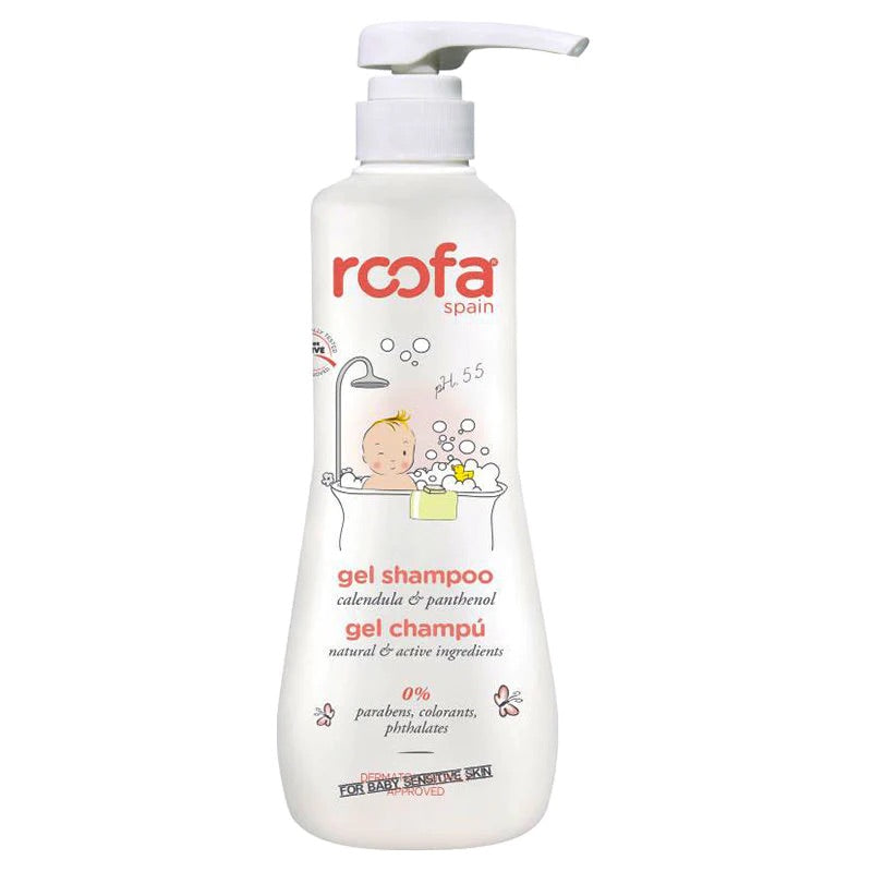 Roofa - Cleansing Gel Shampoo | Hair & Body | Sensitive Skin | 500ml