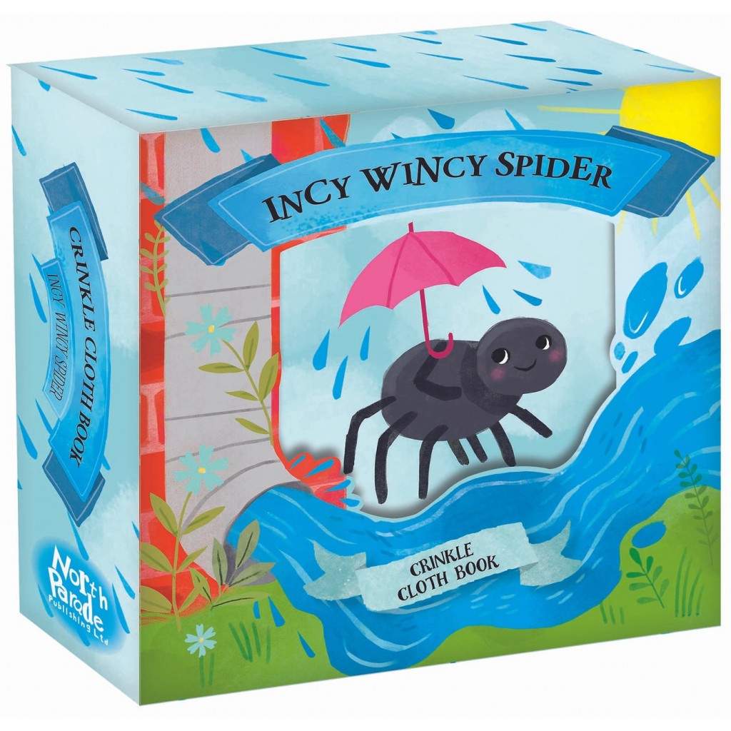 Crinkle Cloth Book - Incy, Wincy Spider