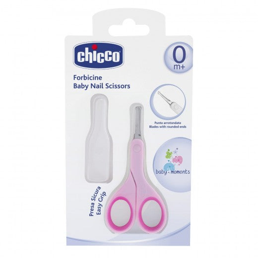 Chicco New Baby Nail Scissors, Pink