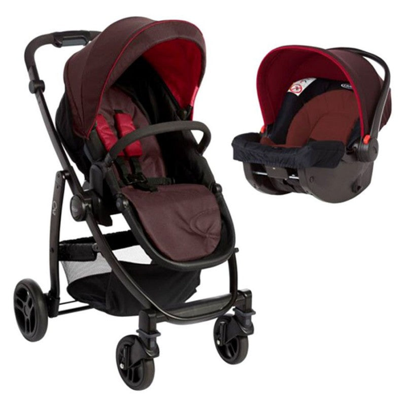 Graco - Evo Travel System - Fiery Red