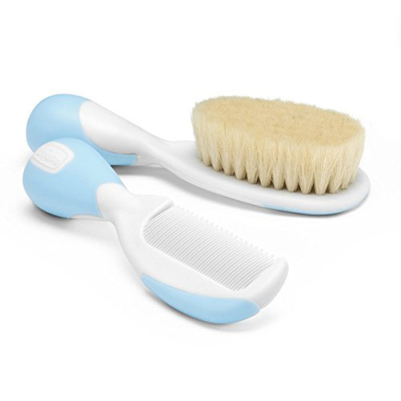 Chicco New Brush And Comb Light Blue