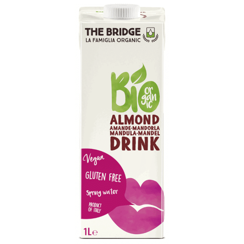 Organic Almond Drink 3% 1 L