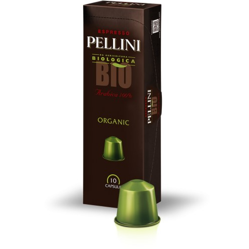 Pellini - Organic Arabica Ground Coffee Caps | 10