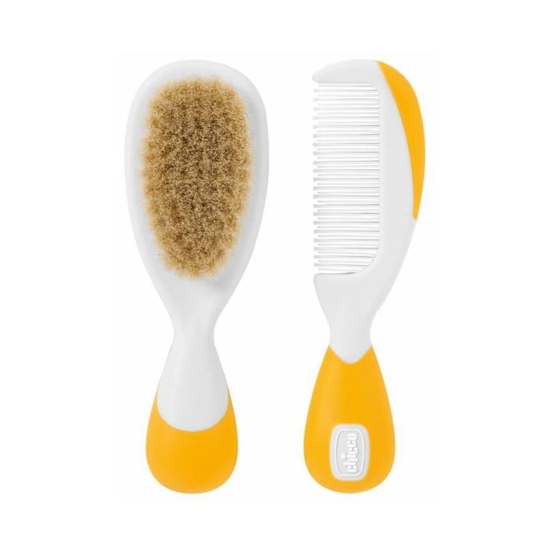 Chicco New Brush And Comb Orange