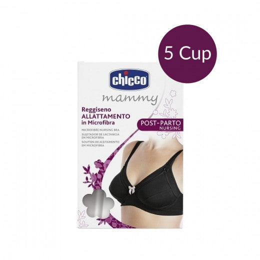 Chicco NURSING MICROFIBRE BRA BLACK 5C