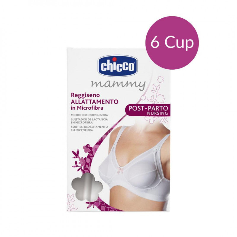 Chicco NURSING MICROFIBRE BRA WHITE 6C