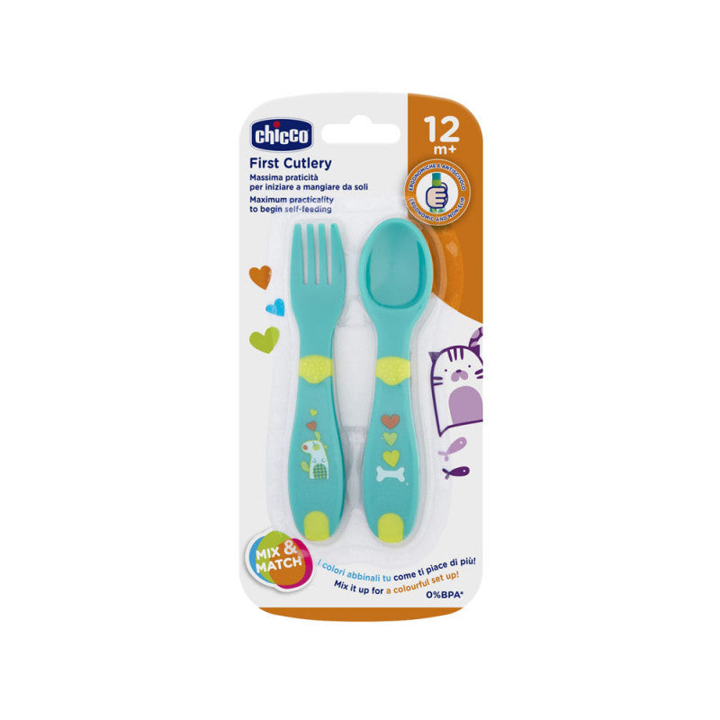 Chicco - My First Cutlery 12m+