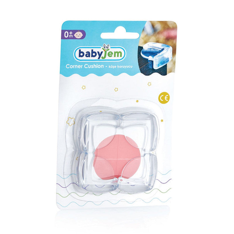 BabyJem - Corner Cushion Protection, Natural, 4 Pieces