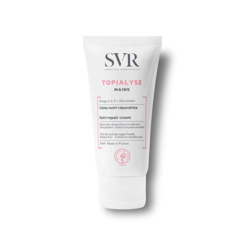 SVR - Topialyse Mains 50ml Nutri-repair Hands Cream, Damaged/dry Skin