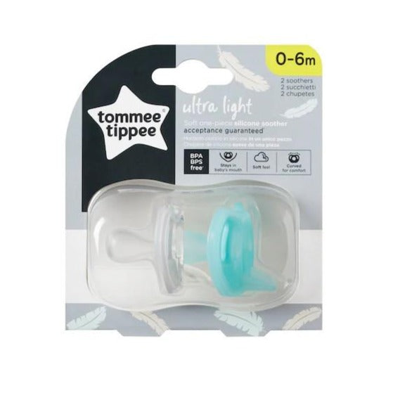 Tommee Tippee Baby Ultralight Silicone Pacifier For 0-6m X2 – BambiniJO