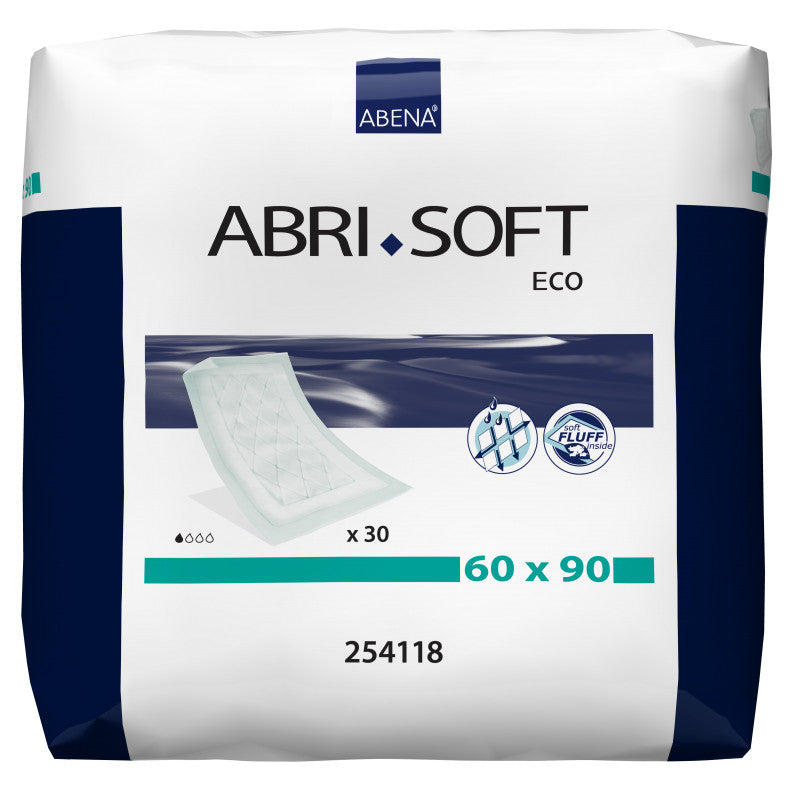 ABENA - Abri Soft Disposable Under Pads | 60X90 cm | 30 Count