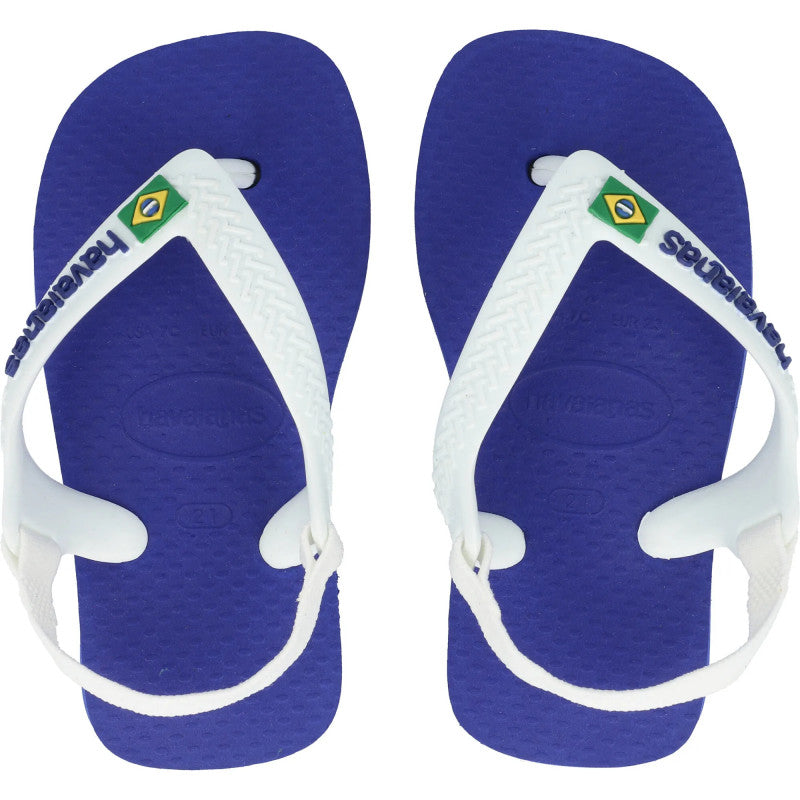 Havaianas - BABY BRASIL LOGO II MARINE BLUE