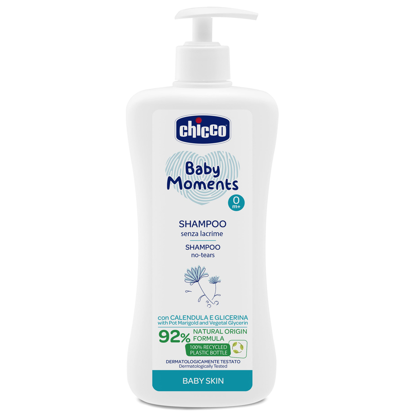 Chicco Baby Moments No-Tears Bath Shampoo 500 ml